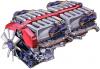 motor V24 Mercedes